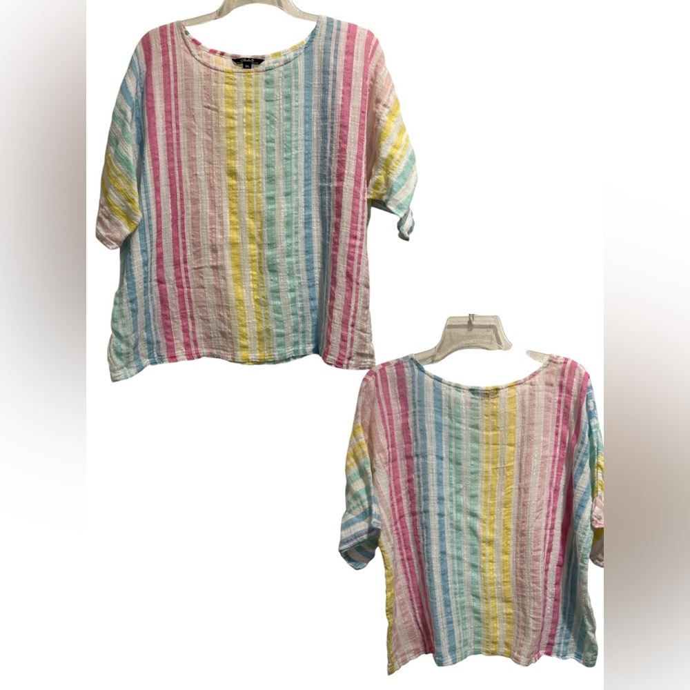 Charlie B women’s gauzy top